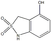 1,3-dihydro-2,1-benzisothiazol-4-ol 2,2-dioxide,,结构式