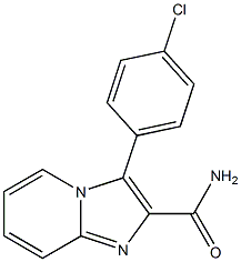  3-(4-chlorophenyl)imidazo[1,2-a]pyridine-2-carboxamide