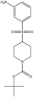 4-(3-Amino-benzenesulfonyl)-piperidine-1-carboxylic acid tert-butyl ester