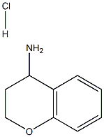 chroman-4-amine hydrochloride 化学構造式