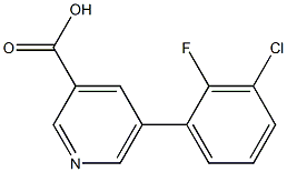  5-(3-chloro-2-fluorophenyl)pyridine-3-carboxylic acid