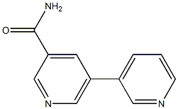 5-(pyridin-3-yl)pyridine-3-carboxamide Structure