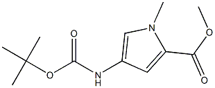  methyl 4-(tert-butoxycarbonylamino)-1-methyl-1H-pyrrole-2-carboxylate