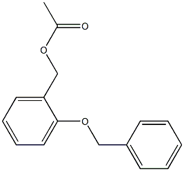 2-Benzyloxybenzyl Acetate Struktur