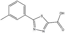 5-M-tolyl-1,3,4-thiadiazole-2-carboxylic acid|