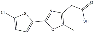 [2-(5-Chloro-thiophen-2-yl)-5-Methyloxazol-4-yl]-acetic acid|