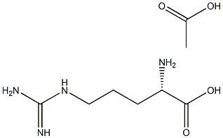 醋酸精氨酸, , 结构式