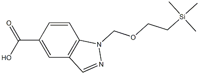  1-((2-(triMethylsilyl)ethoxy)Methyl)-1H-indazole-5-carboxylic acid