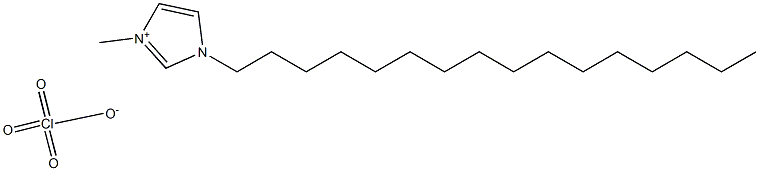 1-hexadecyl-3-methylimidazolium perchlorate Structure