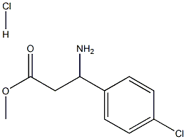 Methyl 3-amino-3-(4-chlorophenyl)propanoate hydrochloride