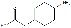2-((1r,4r)-4-aMinocyclohexyl)acetic acid Structure