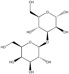 3-O-(b-D-Galactopyranosyl)-a-D-mannopyranoside,,结构式