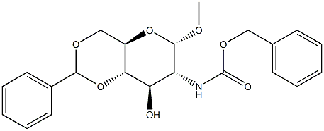  Methyl 4,6-O-benzylidene-2-benzyloxycarbonylamino-2-deoxy-a-D-glucopyranose