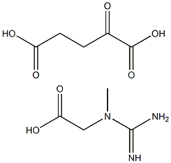 Creatine a-ketoglutarate,,结构式