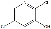 2,5-dichloro-3-hydroxypyridine Struktur