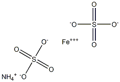 硫酸铁铵溶液(2%), , 结构式