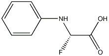 2-氟-DL-苯甘氨酸, , 结构式