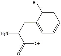 2-bromo-DL-phenylalanine 化学構造式
