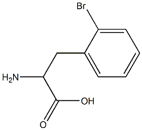 2-溴-DL-苯丙氨酸, , 结构式