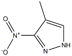 4-甲基-3-硝基吡唑,,结构式