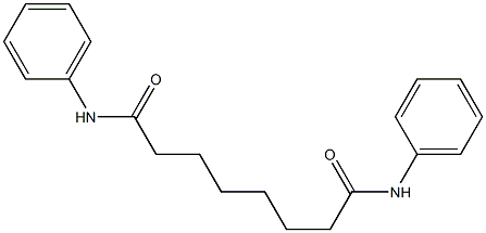 N,N'-diphenyloctanediamide Struktur