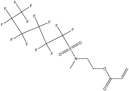 Acrylic acid (N-methylperfluorohexylsulfonamido)ethyl ester