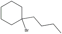 Butylcyclohexyl bromide 化学構造式