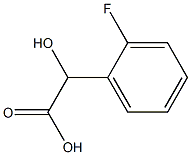 L-邻氟扁桃酸,,结构式