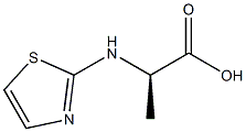2-噻唑-D-丙氨酸, , 结构式