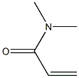 二甲基丙烯酰胺,,结构式