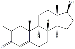 Methyl testosterone Structure