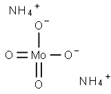 试剂钼酸铵, , 结构式