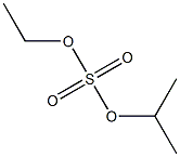 Isopropyl ethyl sulphate Struktur