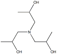 Triisopropanolamine aqueous solution Struktur