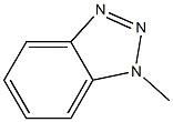 1-甲基苯并三氮唑,,结构式