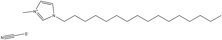 1-Hexadecyl-3-MethylImidazolium Thiocyanate Structure
