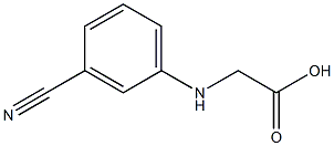 3-cyano-D-phenylglycine Struktur