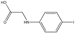 4-iodo-DL-phenylglycine Struktur