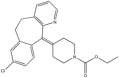 Loratadine Impurity 1 化学構造式