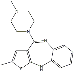 Olanzapine impurity G Structure