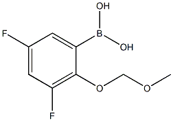 3,5-Difluoro-2-(methoxymethoxy)phenylboronic acid Structure