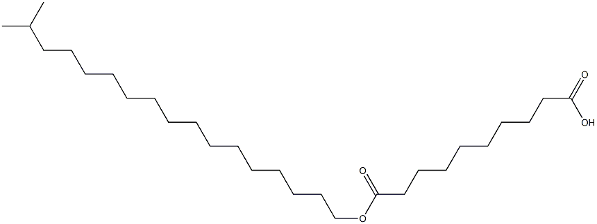 ISOSTEARYL SEBACATE Structure