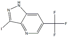 3-Iodo-6-trifluoromethyl-1H-pyrazolo[4,3-b]pyridine Structure