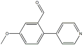  2-(4-吡啶基)-5-甲氧基苯甲醛