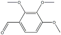 2,3,4-trimethoxybenzaldehyde standard Structure
