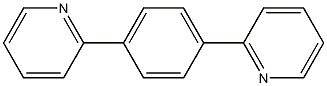 1,4-二(2-吡啶基)苯 结构式