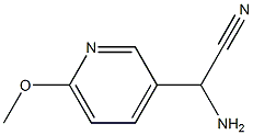 2-amino-2-(6-methoxypyridin-3-yl)acetonitrile