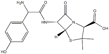 Amoxicillin EP impurity P Struktur