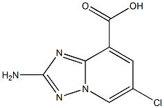  2-Amino-6-chloro-[1,2,4]triazolo[1,5-a]pyridine-8-carboxylic acid