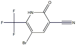  5-Bromo-2-oxo-6-trifluoromethyl-1,2-dihydro-pyridine-3-carbonitrile